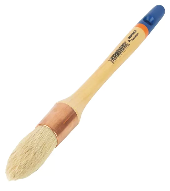 Pensel naturborst spetsig 25mm S-44